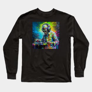 Zombie DJ Long Sleeve T-Shirt